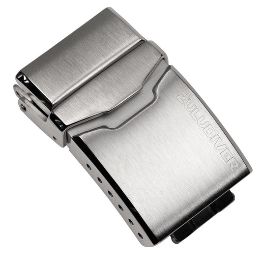 20mm leather strap sales with deployment clasp