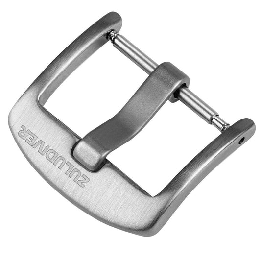 ZULUDIVER Solid Stainless Steel Buckle - Silver