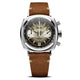 Geckota Chronotimer Chronograph Watch Brown Fumé Dial VS-369-4