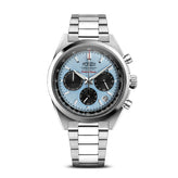 FORZO 406A EnduraTimer Chronograph with Light Blue Dial