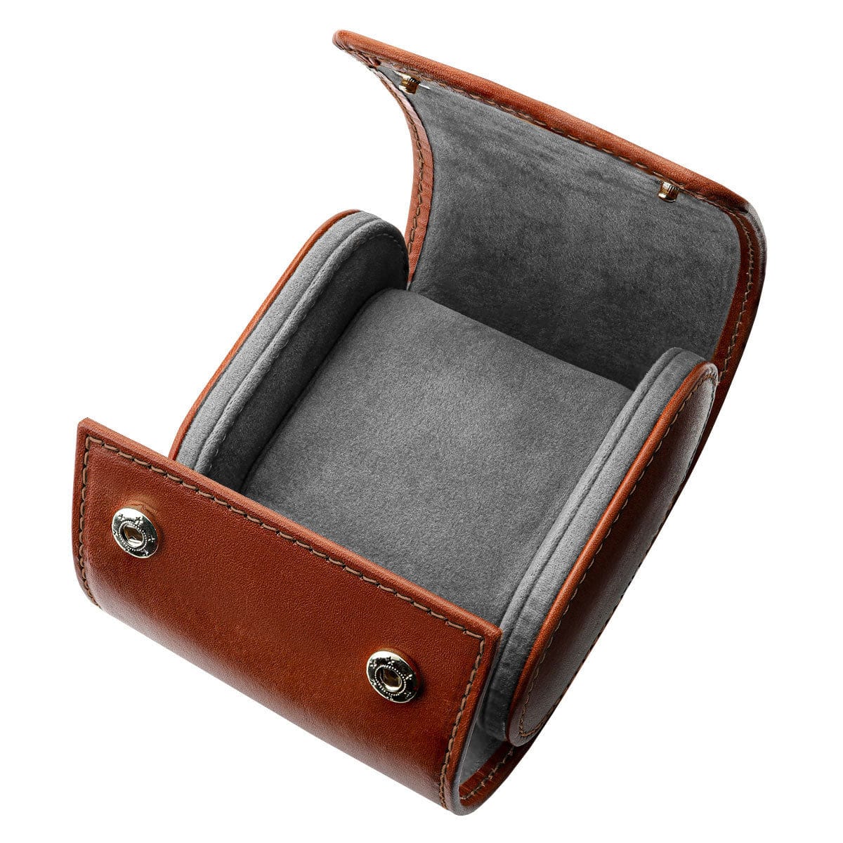 Geckota Genuine Leather Watch Box - Brown