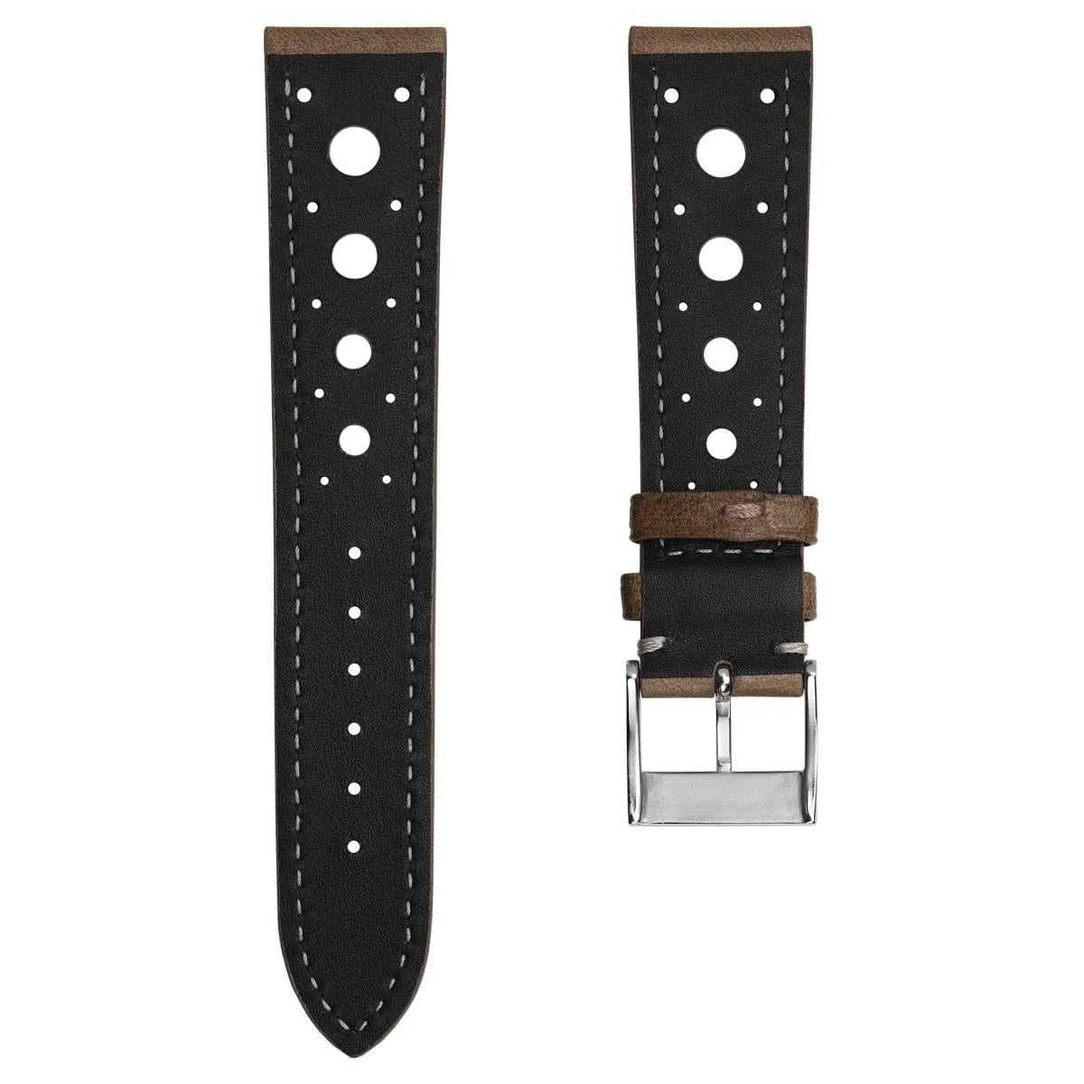 Boutsen Cavallo Racing Handmade Leather Watch Strap - Brown