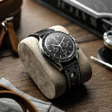Boutsen Cavallo HS Sport Racing Watch Strap - Chocolate Brown