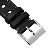 Boutsen Racing Handmade Leather Watch Strap - Anthracite