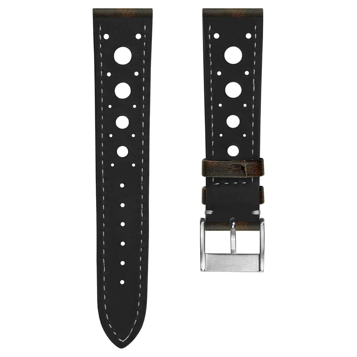 Boutsen Racing Handmade Leather Watch Strap - Fauve