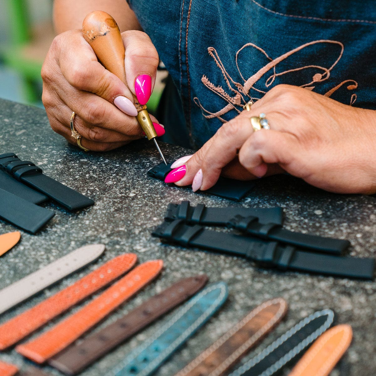 Racing Watch Straps Made By Hand