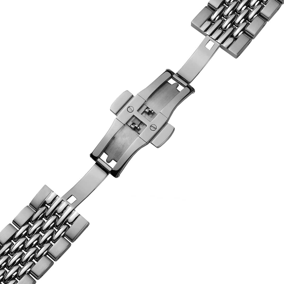 Butterfly Beads of Rice Premium Watch Strap - Polished / Brushed