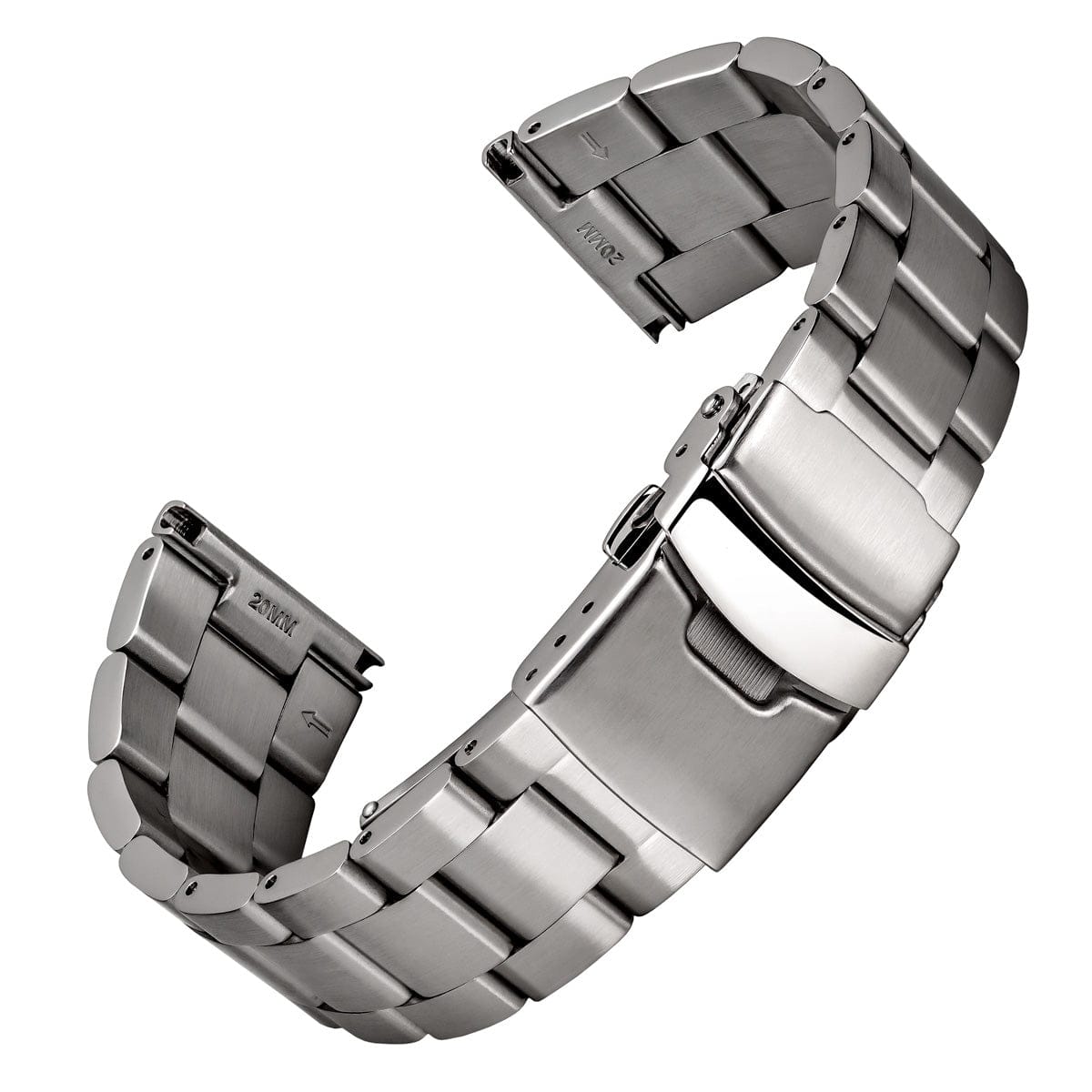 Classic Berwick Stainless Steel Watch Strap