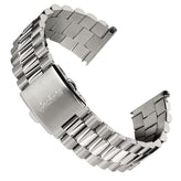 Classic Kirkstead Stainless Steel Watch Strap - Polished / Brushed