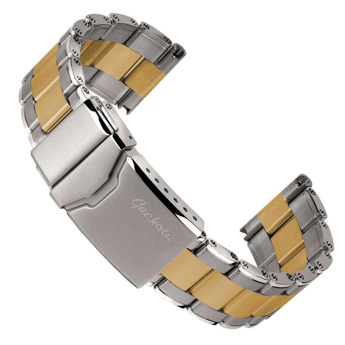 Geckota kirkstead stainless steel watch sales strap