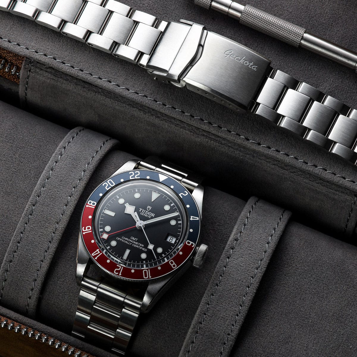 Hylton Solid Stainless Steel Diver's Watch Strap