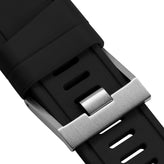 ISOfrane Rubber Strap with RS Buckle - Black