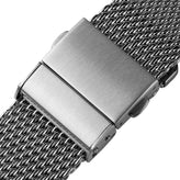 Merriott Quick-Release Milanese Mesh Stainless Steel Watch Strap - Polished