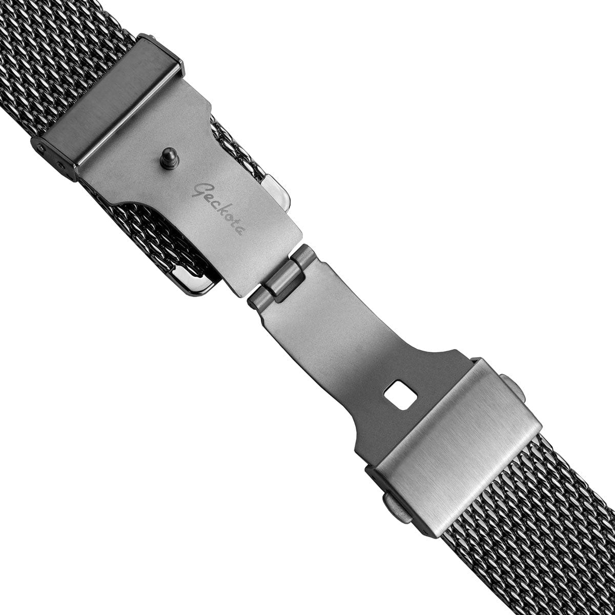 Merriott Quick-Release Milanese Mesh Stainless Steel Watch Strap - Polished