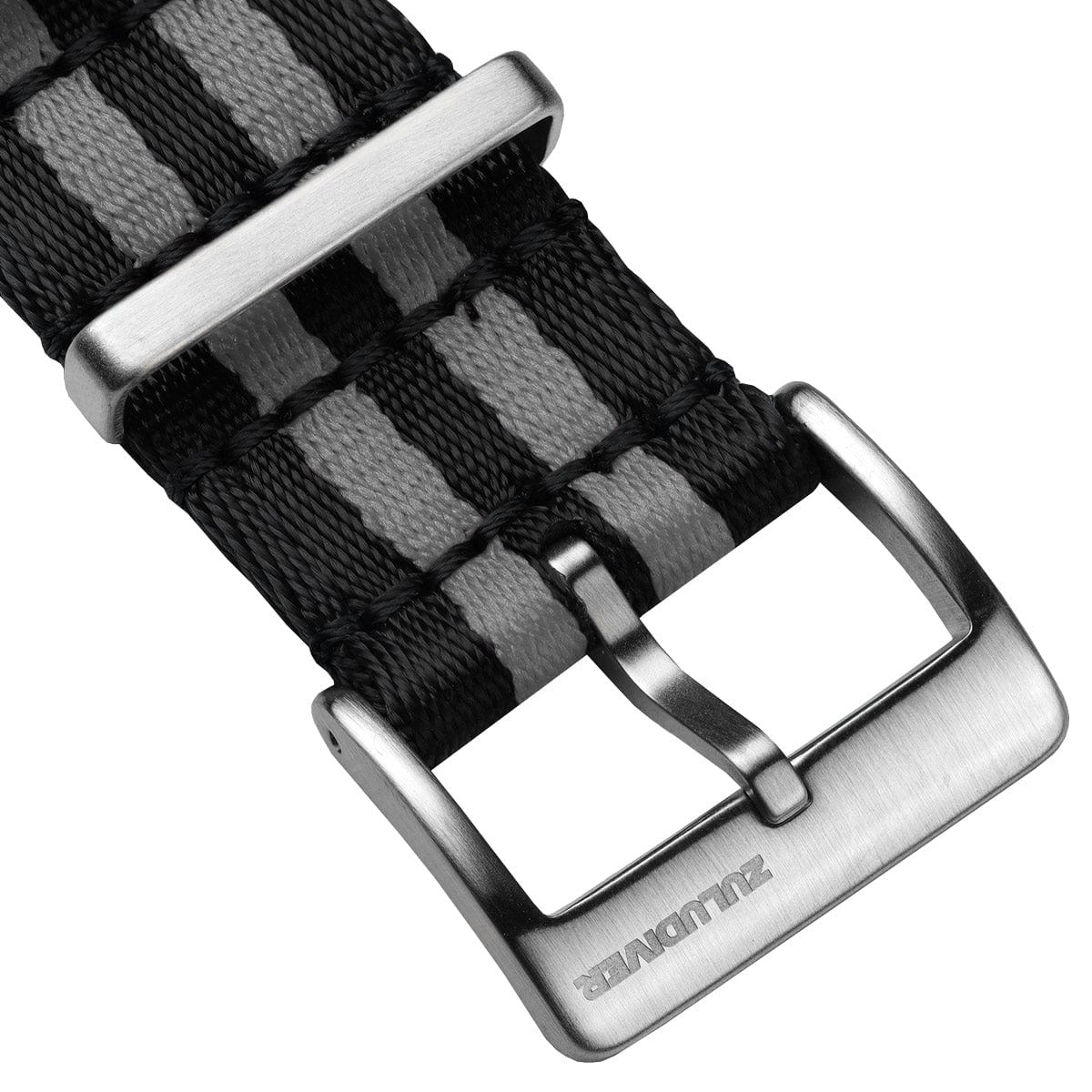 ZULUDIVER 1973 British Military Watch Strap: ARMOURED RECON - Classic Bond, Satin