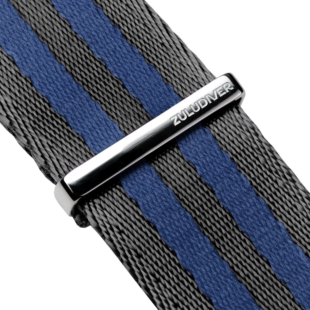 ZULUDIVER 1973 British Military Watch Strap: ARMOURED RECON - Navy Bond, Polished