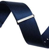 ZULUDIVER 1973 British Military Watch Strap: ARMOURED RECON - Navy Blue, Satin