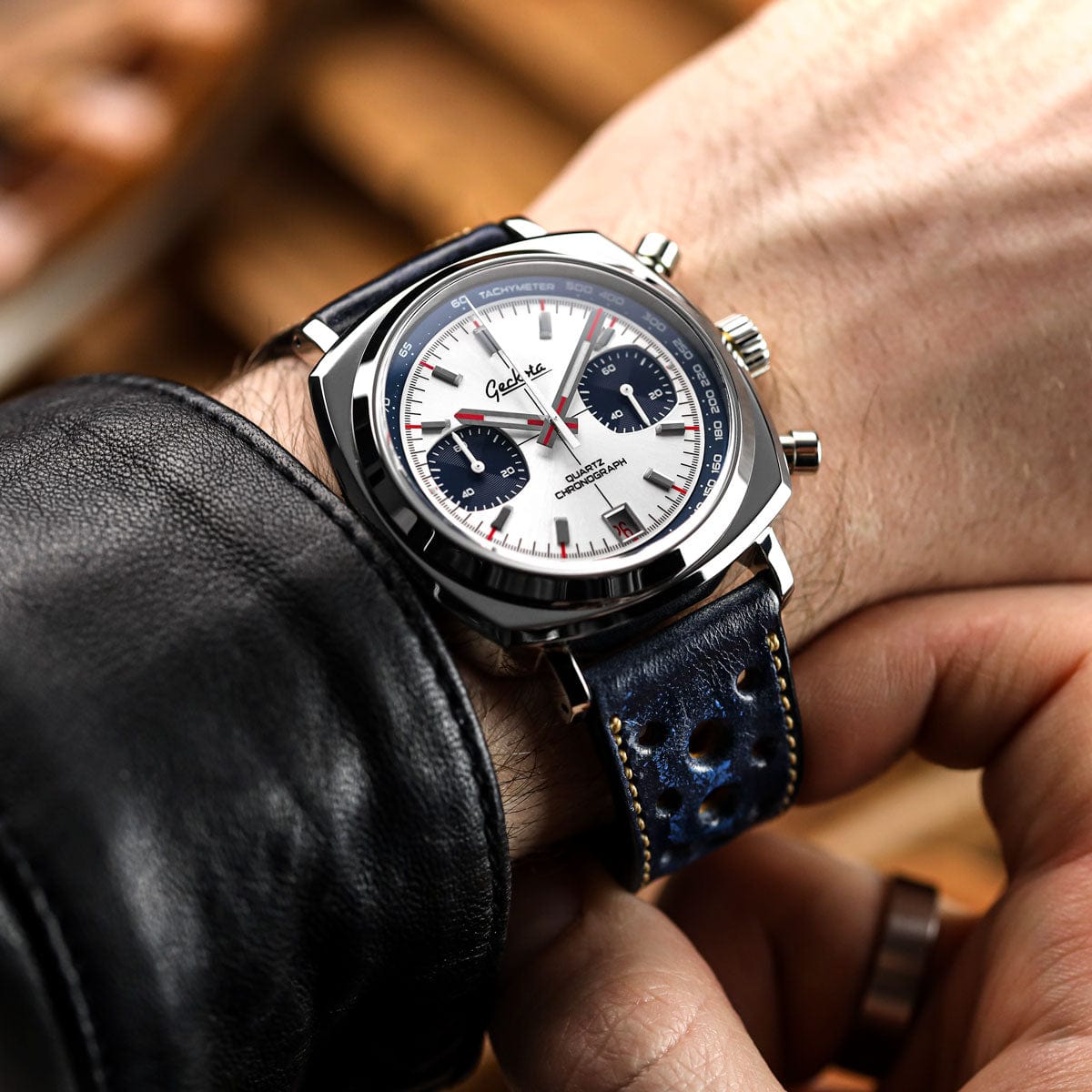 Vintage racing watch strap sale