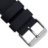 SEAQUAL® Upcycled Fabric ZULUDIVER Watch Strap - Dark Blue