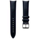 Selby Remborde Curved Ends Genuine Leather Watch Strap - Vintage Blue