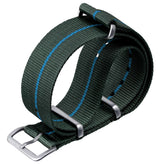 Set of 5 Classic British Military Nylon Watch Straps