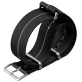 Set of 5 Classic British Military Nylon Watch Straps