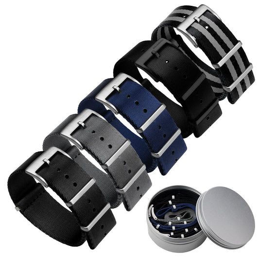 ZULUDIVER 1973 British Military Watch Strap: ARMOURED RECON - Set of 5