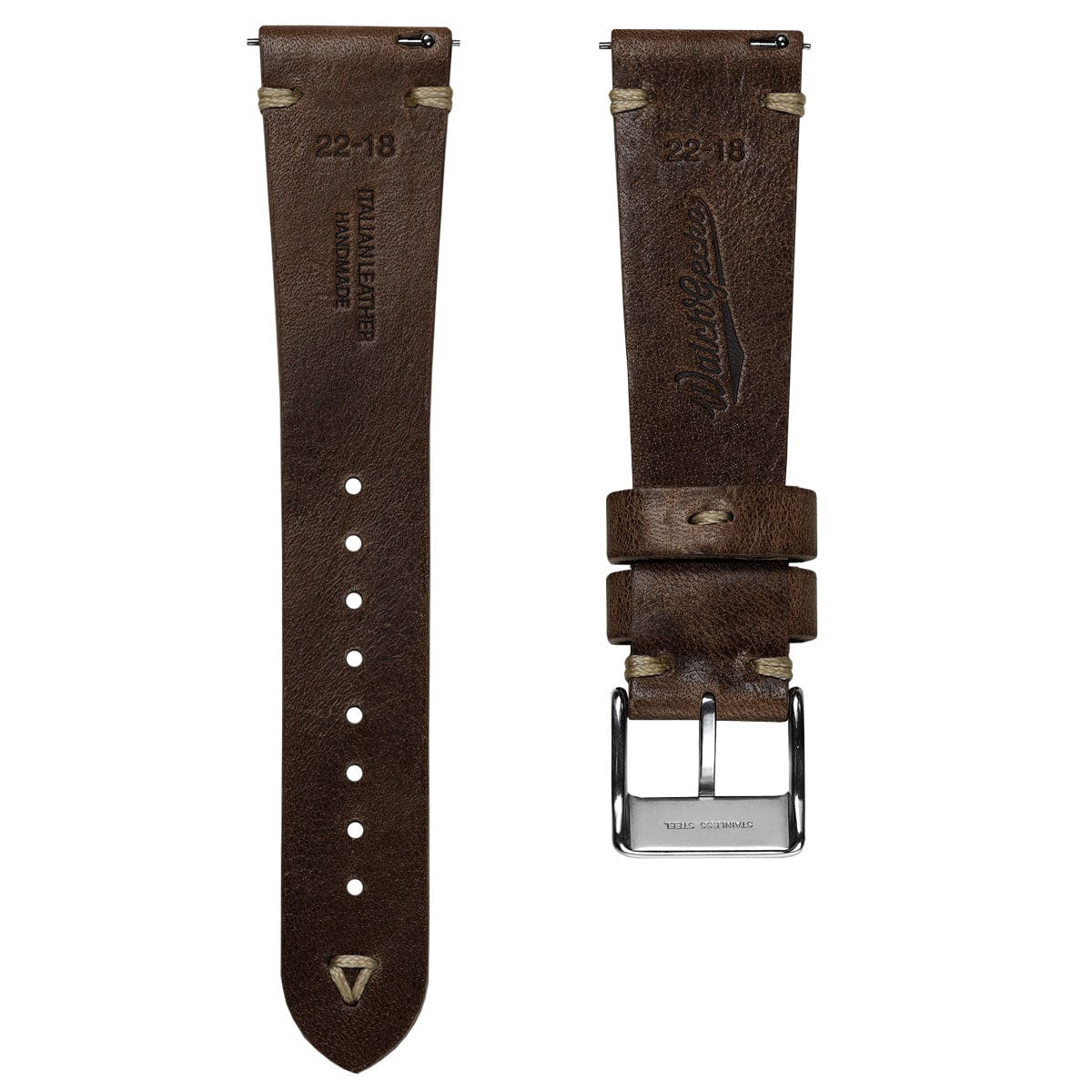 Dark Brown Leather Strap (9mm)