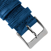Textured Painswick Quick Release Genuine Leather Watch Strap - Royal Blue