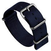 The Vintage Watch Company Military Watch Strap - Navy Blue