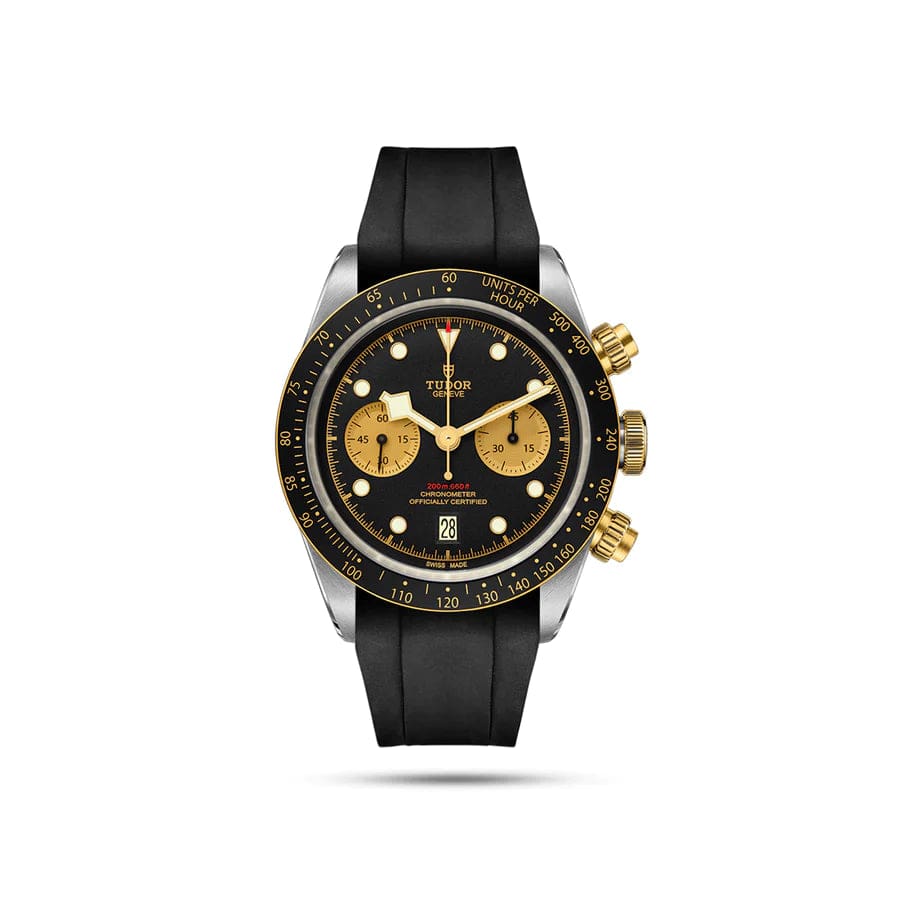 Vanguard Rubber Watch Strap - Tudor Black Bay Chronograph