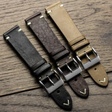 Vintage Cavallo Horse Leather Watch Strap - Cacao