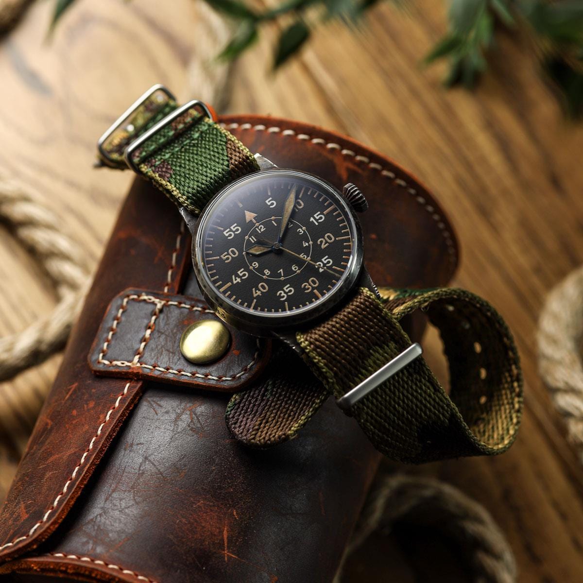 ZULUDIVER 1973 British Military Watch Strap: WARRIOR - Lympstone