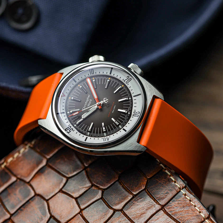 Cheap Online Wholesale Rubber 24 mm Watch Strap 468_K0033703 main image 0