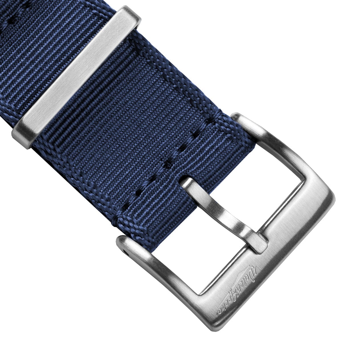 WatchGecko Signature Military Nylon Watch Strap - Blue