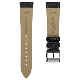 Vintage Highley Italian Vegan Leather Watch Strap -  Textured Black