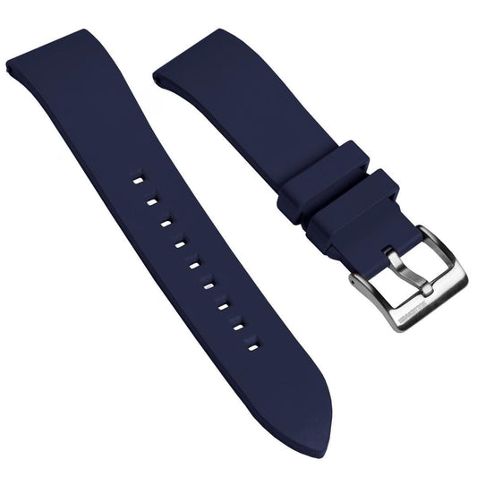 Zennor Quick Release FKM Rubber Watch Strap by ZULUDIVER - Blue