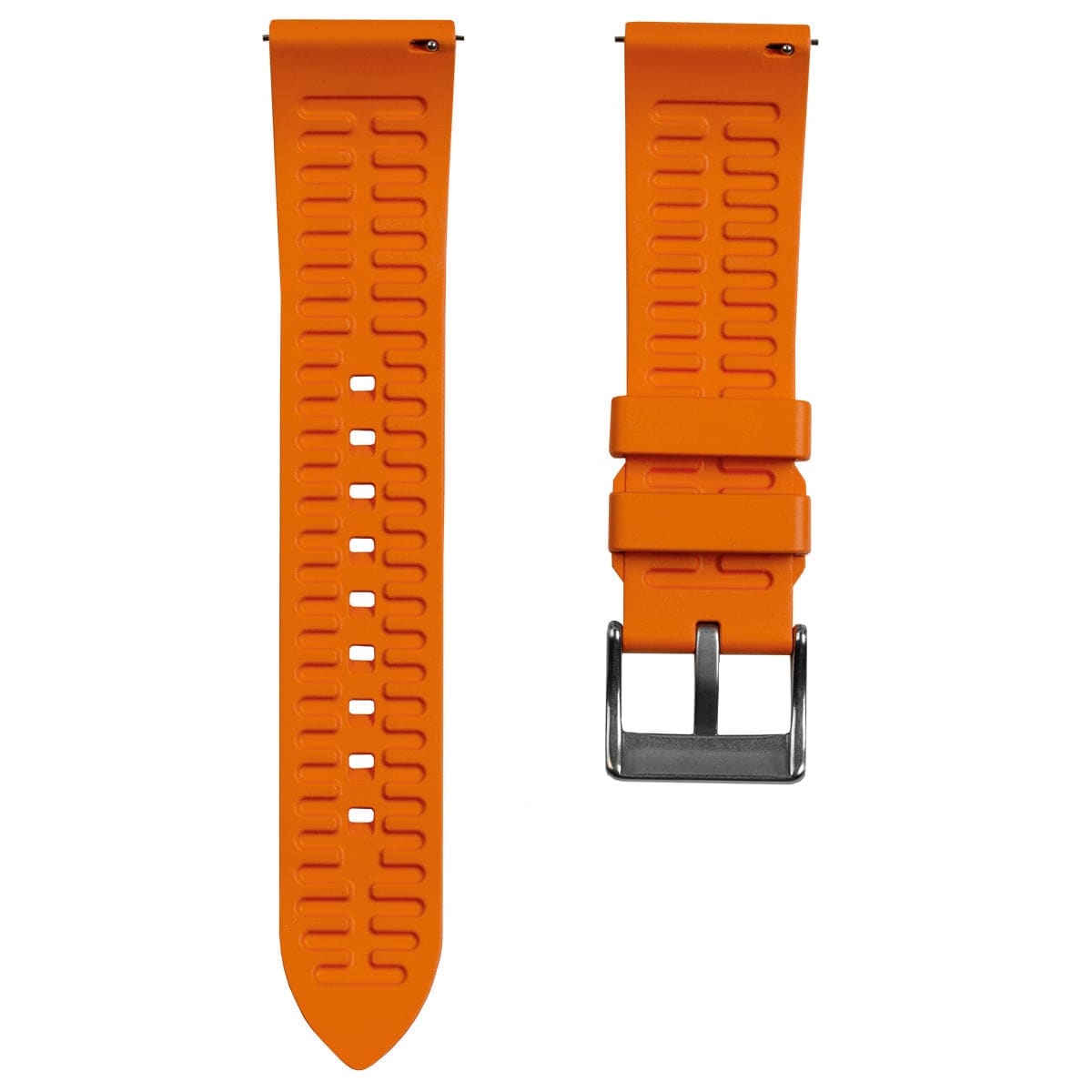 Zennor Quick Release FKM Rubber Watch Strap by ZULUDIVER - Orange