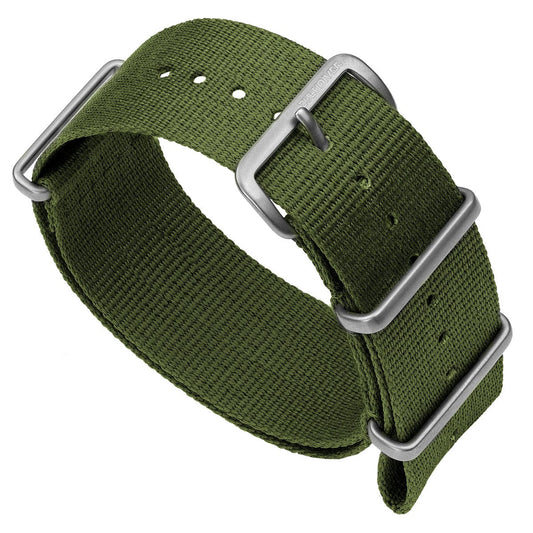 ZULUDIVER 141 Nylon NATO Watch Band - Army Green