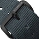 ZULUDIVER 1973 British Military Watch Strap: CADET - Admiralty Grey - PVD IP Black