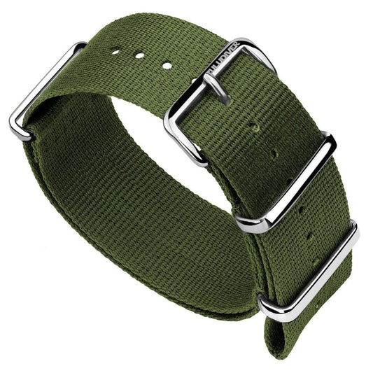 ZULUDIVER 141 Nylon NATO Watch Band - Army Green