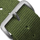 ZULUDIVER British Military Watch Strap: CADET - Army Green - Satin