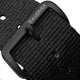 ZULUDIVER 1973 British Military Watch Strap: CADET - Combat Black - PVD IP Black