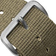 ZULUDIVER 1973 British Military Watch Strap: CADET - Desert Sand - Satin