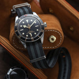 ZULUDIVER 1973 British Military Watch Strap: AIRBORNE Elastic - Bond