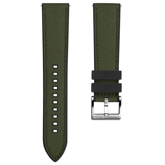 ZULUDIVER Endurance Extreme Rubber Watch Strap - Terra Nova