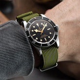 ZULUDIVER 1973 British Military Watch Strap: HydraRib - Icarus