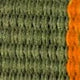 ZULUDIVER British Military Watch Strap: CADET Marine Nationale - Green & Orange