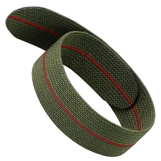 ZULUDIVER OctoPod Watch Strap - Chinook - Green Red Stripe