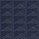 Seacroft Waffle Rubber Dive Watch Strap - Blue